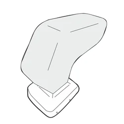 Armrest Mazda 2 2014-2022 (adapter only)