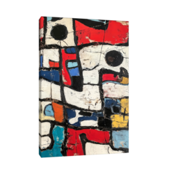 Canvas Slika na platnu Crvena fantazija, Bez rama, 60x90cm