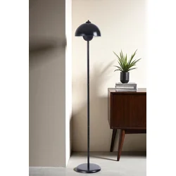 Podna lampa Fulya, Crna