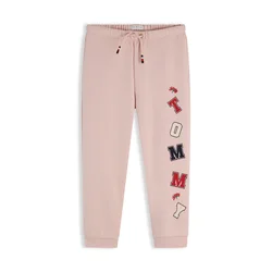TOMMY HILFIGER Hlače ecru/marine/rosé/rdeča