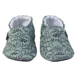 Snugi copat CB2511 Dinosaurs barefoot F green 28-29