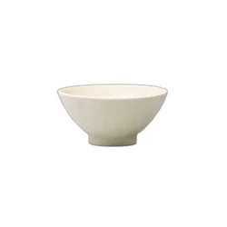 Skodelica za kosmiče BUTTERMILK 15 cm, 450 ml, rumena, keramika, MIJ