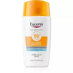 Eucerin Hydro-Protect Ultralagani fluid za zaštitu lica od sunca SPF 50+, 50 ml
