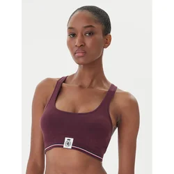 Tommy Hilfiger Top nedrček UW0UW06061 Bordo rdeča