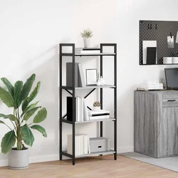 Polica Siva Sonoma 56 x 34 x 133,5 cm Konstruirano drvo
