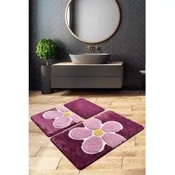 Lessentiel Maison Set 3 prostirke za kupatilo Šareni