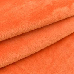 shumee Minky flis oranžne barve