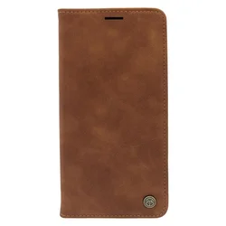 Maska za telefon LEATHER RETRO FLIP za Samsung A32, Tamnobraon