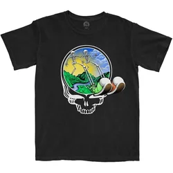 Grateful Dead Majica Skeles Stepping Unisex Black L