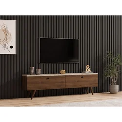 Hanah Home TV komoda Paris 140, 140 cm, orah / travertin
