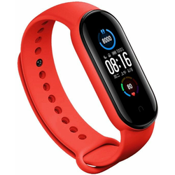 EPICO remen Silicone Strap za Xiaomi Mi Band 5 50818101600001, crvena