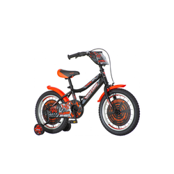 VISITOR Bicikl za dečake XTR160 16 Xtreme EUR1 crno-narandžasti