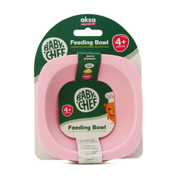 Baby Chef činija roze 2kom