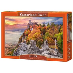 Castorland - Puzzle Stolp Guaita, San Marino - 1 000 kosov