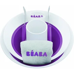 BEABA Dečiji pribor za jelo, Ljubičasto-beli
