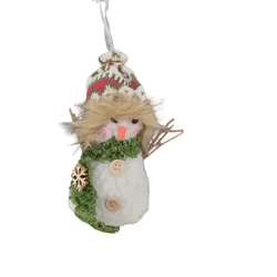 Novogodišnja dekoracija Sneško 18 cm 70449