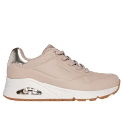 Skechers UNO - SHIMMER AWAY, ženske patike za slobodno vrijeme, bež 155196