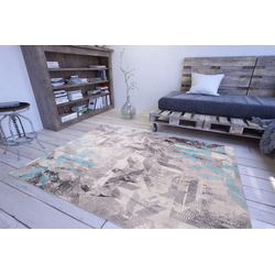 Conceptum Hypnose Tepih Funk -AL 274, 150x230 cm, Sivo-plavi