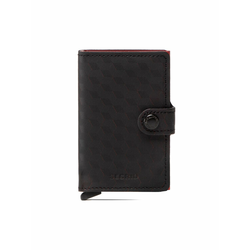 Majhna moška denarnica Secrid Miniwallet MOP Black/Red
