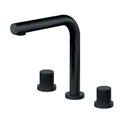 Rosan S.2 BLACK Baterija podgradna za lavabo - dvoručna - visoka