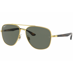 Ray-Ban RB3683 001/58 Polarized Zlatni/Zeleni