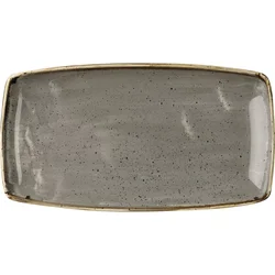 Churchill Plitev krožnik Stonecast Peppercorn Grey 35x18,5 cm (6 kos)