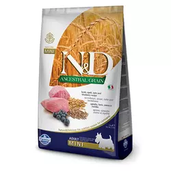 N&D Suva hrana za pse sa ukusom jagnjetine i borovnice Mini 2.5kg