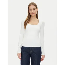 Gap Bluza 637795-02 Bela Regular Fit