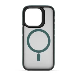 Maska za telefon MAGSAFE COLOR EDGE za Iphone 15 Pro, Zelena