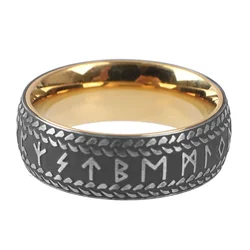 Prstan Viking Rune - Yellow - SS8-R219 yellow