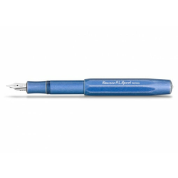 Kaweco AL SPORT Stonewashed Fountain Pen Blue F