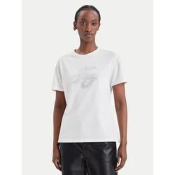 HUGO Majica 50570932 Bela Regular Fit