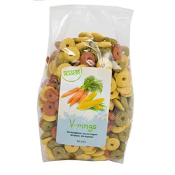BENELUX Poslastica za glodare V-rings sa povrćem, 200 g