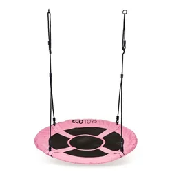 ECO TOYS Baštenska ljuljaška 100 cm/ roze - ecotoys