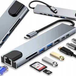 shumee 8-v-1 USB-vozlišče (200)