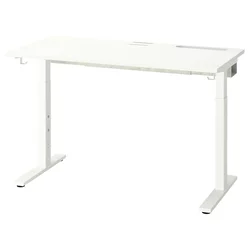 MITTZON Radni sto, bela, 120x60 cm