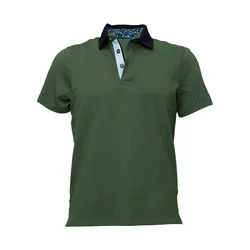 F.K. moška polo majica Modern Elegance olivno zelena