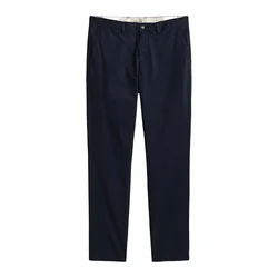 GANT Chino hlače CLASSIC temno modra