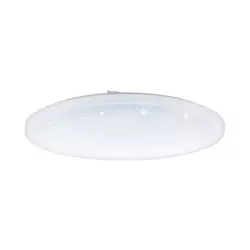 Eglo Frania-s plafonjera/1, led, 49,5w, prečnik 550, bela/kristal ekt