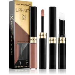 Max Factor Lipfinity 24HRS šminka za sijaj ustnic tekoče rdečilo za ustnice rdečilo 4,2 g odtenek 350 Essential Brown