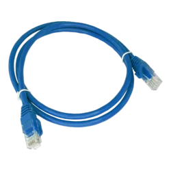 Patch kabel U/UTP kat 6 PVC 0,5 m moder ALANTEC
