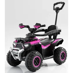 Guralica Motor quad na akumulator mini  6V sa ručkom MB0664 roze boja 588636R