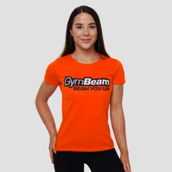 GymBeam Ženska majica Beam Orange