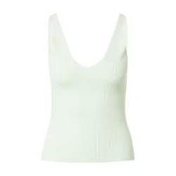 Womens ribbed knit light mint