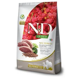 N&D Hrana za odrasle sterilisane pse, Pačetina, Kinoa, Brokoli i Špargla, 12kg