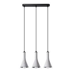 Sollux SL.1225 - Luster na sajli REA 3xE14/12W/230V beton
