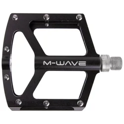 Pedala M-Wave FLAT standardni navoj 9/16 črna