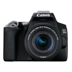 Canon EOS 250D fotoaparat kit (EF 18-55mm IS STM objektiv), crni