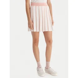 Guess Plisirano krilo V5GD00 Z3D60 Bela Regular Fit