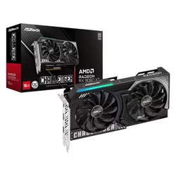 SVGA ASrock RX 9060 XT Challenger 16GB/GDDR6/128bit/crna, RX9060XT CL 16GO